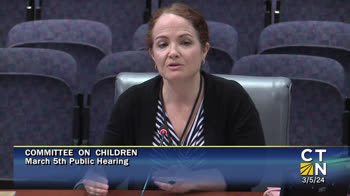 Click to Launch Committee on Children March 5th Public Hearing